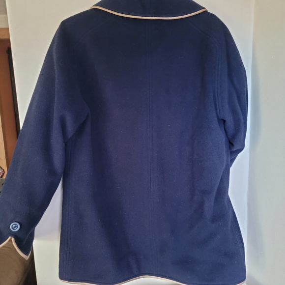 Vtg Upscale Wool Coat - Picture 3 of 7